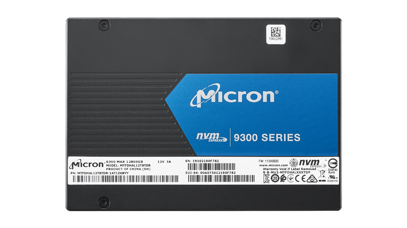 Micron 9300MAX U.2 6.4TB Gen3x4 3DTLC